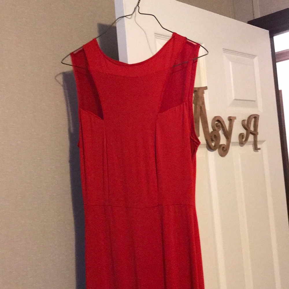 Red Mermaid Dress